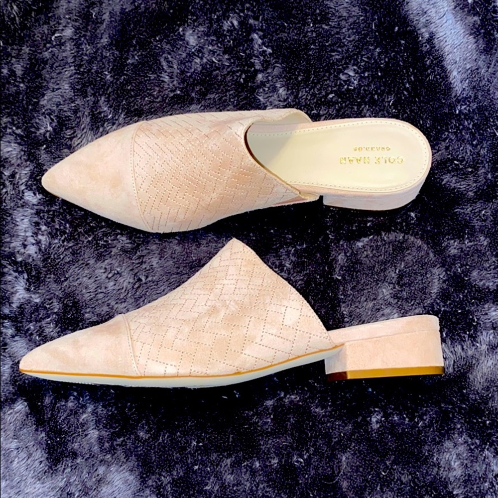 Blush mules